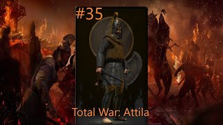 PORT DEFENSE Total War Attila Radious Mod 35 [upl. by Reehsab]