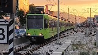 BursaRay Bursa Metrosu  Arabayatağı  Yavuzselim İstasyonu Tren Girişi [upl. by Isnam137]