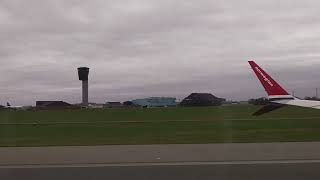 Landing at Copenhagen Airport on Norwegian Airline Boeing [upl. by Fahy]