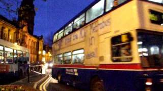 Last day of MCW Metrobuses at Walsall 281109 [upl. by Ttessil]