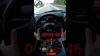 Mini One 16 98 PS R56 Gen 2 0100 kmh Acceleration Test [upl. by Nnaul]