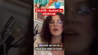 Le salaire d’une étudiante en médecine salaire médecine santé developpementpersonnel motivation [upl. by Htaek]