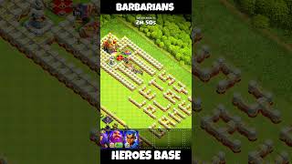 BARBARIANS VS HEROES BASE [upl. by Romito]