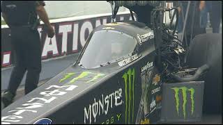 Brittany Force Josh Hart Top Fuel Dragster Eliminations Rnd2 Dodge Power Brokers U S Nationals [upl. by Arahahs526]