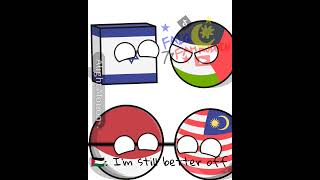 quotISRAEL FATHERLESSquot  fypシ゚viral memes countryballs freepalestine [upl. by Bartie]