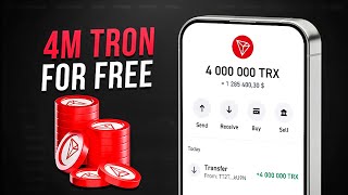 How to Get Free 4M TRX 💎  TRON Rewards Made Easy in 2024 [upl. by Otcefrep]