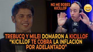 TREBUCQ Y MILEI DESTROZARON A KICILLOF quot TE COBRA LA INFLACIÓN POR ADELANTADO quot [upl. by Ibson]