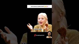 Rose drama queen blackpink kpop funny blink twice viralshort rose roseannepark bts reels [upl. by Aicilra]