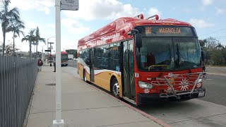 2022 Long Beach Transit New Flyer XE35 16043 [upl. by God849]