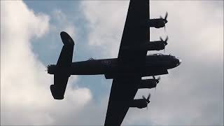 Lancaster at Duxford 2024 [upl. by Ytsirhc763]