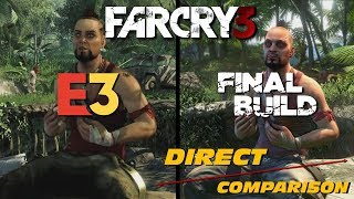 Far Cry 3  E3 vs Retail  Direct Comparison [upl. by Maclay474]