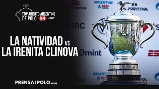 130 Abierto Argentino de Polo  Fecha 4  La Natividad vs La Irenita Clinova [upl. by Lishe23]