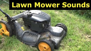 Lawn Mower  Sound Effect Collection [upl. by Aitrop]