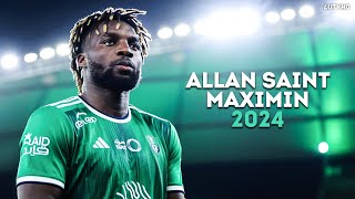 Allan SaintMaximin 2024  Magic Dribbling Skills Goals amp Assists  HD [upl. by Candy]