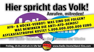 AfDHöckeVerbot Was sind die Folgen Was bewirken AntiAfDDemos BSW ist keine Gefahr für AfD [upl. by Nyladgam]