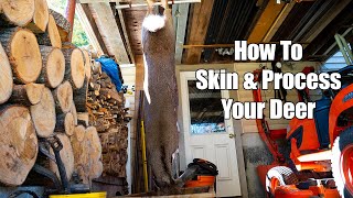 How to SKIN amp PROCESS Your Own DEER Complete Guide [upl. by Neelyahs]