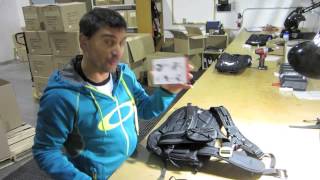 ABS Avalanche Airbag System Backpack  Resetting the ABS System  Skiing [upl. by Wyne73]