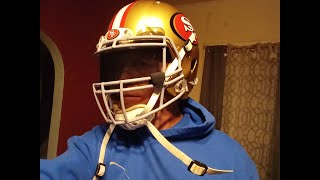 DIY 49ERS Riddell Speed Helmet [upl. by Archie113]