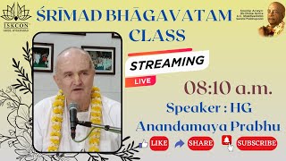 Srimad Bhagavatam Class  SB 4312  HG Anandamaya Prabhu  04102024  ISKCON Abids Hyderabad [upl. by Anhsirk]