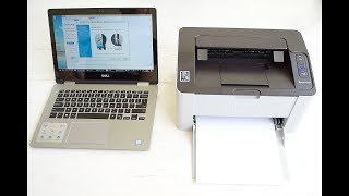 Unboxing and Wireless setup Samsung Xpress M2020W M2022W M2024W M2026W M2028W Laser Printer [upl. by Ailemac]