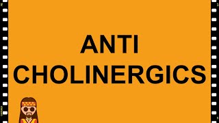 Anticholinergic drugs Antimuscarinic drugs Cholinergic Blocker Pharmacology MADE EASY [upl. by Afrika]