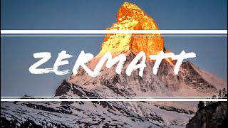 Zermatt Switzerland  Cinematic Video Toblerone Mountain [upl. by Asirb270]