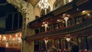 Palau de la Musica Catalana  Barcelona [upl. by Nyladam27]