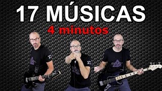 17 MUSICAS em 4 MINUTOS  ROCK português dos anos 8090 [upl. by Yerggoeg]