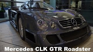 Mercedes CLK GTR Roadster  MercedesBenz Museum [upl. by Euqnomod]