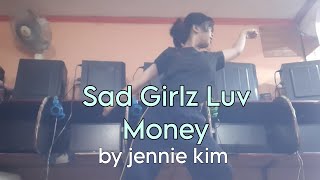 JENNIE SAD GIRLZ LUV MONEY DANC PRACTICE BY NEILSHEN [upl. by Akimed67]