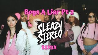 Pinkpantheress amp Ice Spice  Boys A Liar Pt 2 Sleazy Stereo Dancehall Remix [upl. by Schinica]