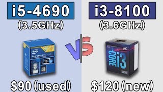 i5 4690 non K vs i3 8100  GTX 980 Ti OC  New Games Benchmarks [upl. by Lorene]