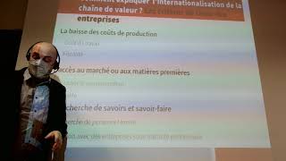 Internationalisation de la chaîne de valeur [upl. by Oilut]