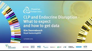 CLP and Endocrine Disruption  What to expect and how to get data [upl. by Melcher88]