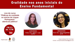 Oralidade nos anos iniciais do Ensino Fundamental [upl. by Armalda70]