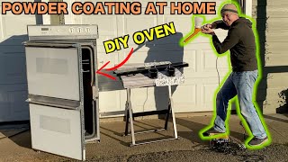 ✅Powder Coating at Home With Great Results  DIY Curing Oven 👍 [upl. by Lavena310]