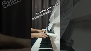 Someone You Loved  Lewis Capaldi piano cover [upl. by Eadnus]