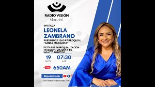 Entrevista a Leonela Zambrano [upl. by Atiras400]