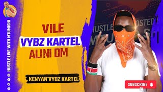 Kenyan Vybz kartel Live on Hustle Live with Mtumishi [upl. by Adirem]