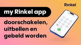 Rinkel  Direct van start in de My Rinkel app Doorschakelen bellen amp gebeld worden [upl. by Nymzaj]