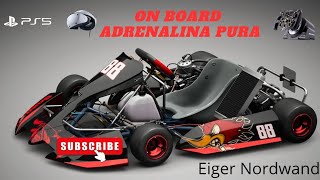 Gameplay PS5 Gran Turismo 7  Gara Giornaliera A  On Board Go Kart 125 PSVR2  Adrenalina Pura [upl. by Abebi224]