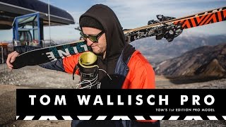 The AllNew Tom Wallisch Pro Model by LINE Skis FULL FILM [upl. by Einned]