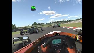 Varjo Aero Eye Tracking testing  iRacing FF1600 [upl. by Ringe]