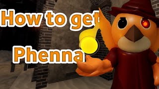 How to get Phenna skin in piggy Roblox [upl. by Ymmij]