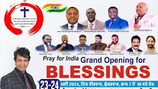 Grand Opening For Blessings Meeting 2352024 [upl. by Anayrb]