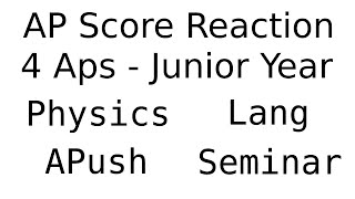 AP Score Reaction 2024 Rising Senior [upl. by Alohcin]