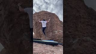 Campground Boulder at Oak Flat  Grade bouldering oakflat [upl. by Ahsille]