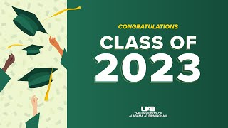 UAB Fall 2023 Undergraduate Commencement [upl. by Yedsnil]