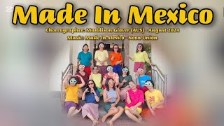 MADE IN MEXICO  Line Dance [upl. by Lewse]