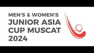 Womens Junior Asia Cup 2024  09122024 [upl. by Humble]